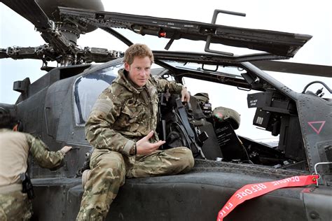 Britain's Prince Harry returns from deployment as helicopter pilot in ...