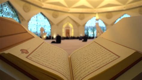 A Man is Reading Quran Stock Footage Video (100% Royalty-free ...