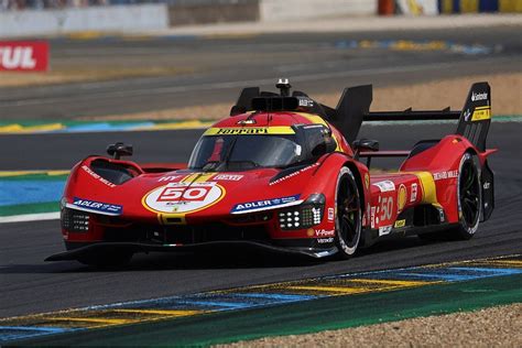 Ferrari leads Le Mans 24 Hours as rain brings out safety car