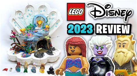 LEGO Disney the Little Mermaid Royal Clamshell (43225) - 2023 Set Review | Brick Finds & Flips