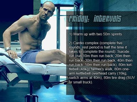 Jason Statham Workout and Diet Principles - Part 4