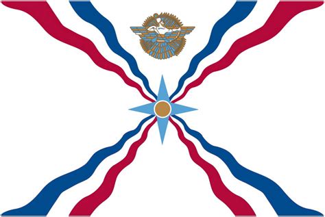 Assyrian Flag – Assyrian Universal Alliance