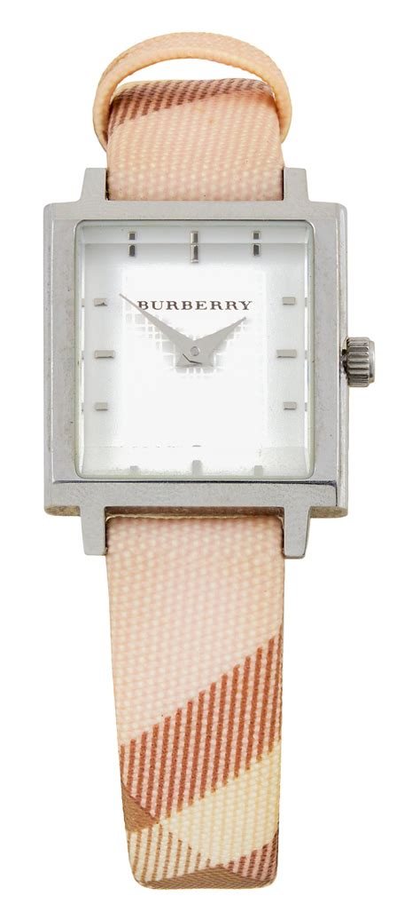 Lot - BURBERRY STAINLESS STEEL WATCH