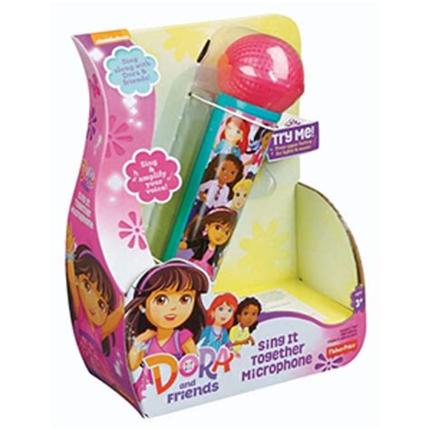 Dora and Friends: Sing It Together Microphone sing amplify voice musical fisher-price ...