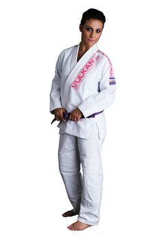 I need more Gis in my rotation.... Women's PRO Light Jiu Jitsu Gi, WHITE w/ PINK Patches #33201 ...