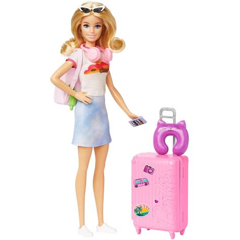 Barbie Travel Doll and Accessories | BIG W