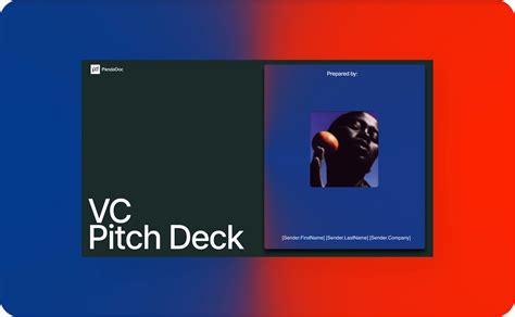 Venture Capital Pitch Deck Template | Free Download