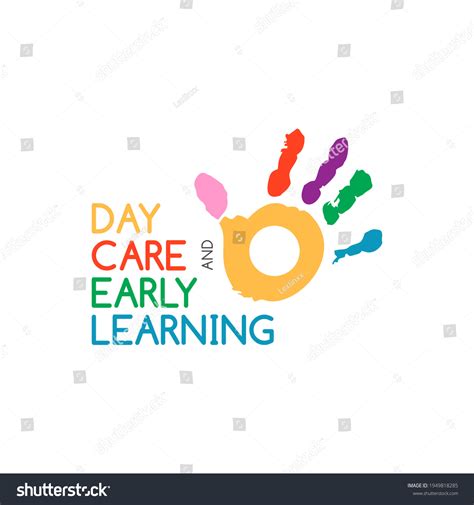 Daycare Logo Early Learning Vector Design Stock Vector (Royalty Free) 1949818285 | Shutterstock