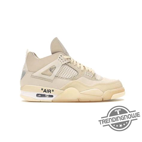 Air Jordan 4 Retro Off White Sail - Trendingnowe