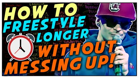 How To Freestyle Longer Without Messing Up | How To Improve Your Freestyle Rap - ColeMizeStudios