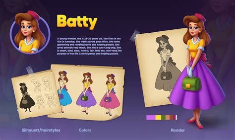 Batty on Behance