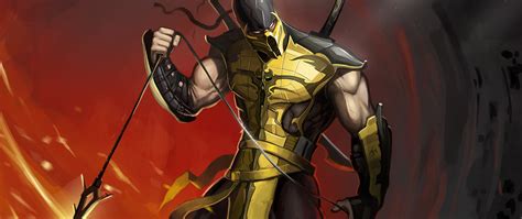 2560x1080 Scorpion Mortal Kombat Game 4k 2560x1080 Resolution HD 4k ...