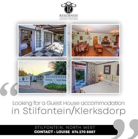 Residensie Guest House, Stilfontein, North West, South Africa – Class ...