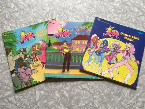 1986 Jem & The Holograms Golden Books children's story | Etsy | Kids story books, Childrens ...