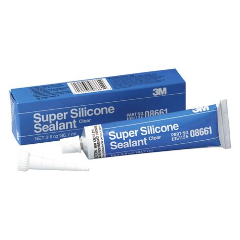 3M® 8661 - 3 oz. Clear Super Silicone Seal