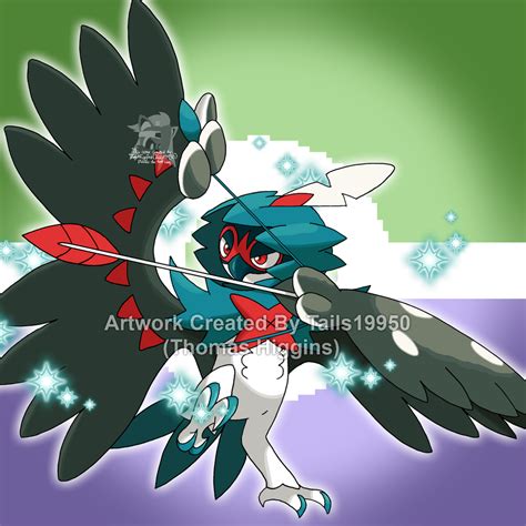 724 - Decidueye (Shiny) by Tails19950 on DeviantArt