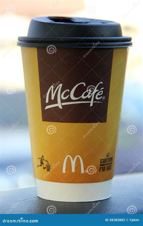 McDonald's McCafe Editorial Photography - Image: 28385882