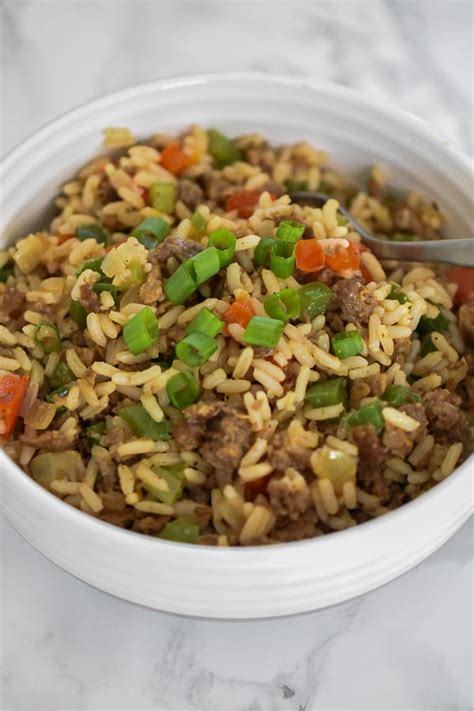 Vegan Dirty Rice - Domestic Dee