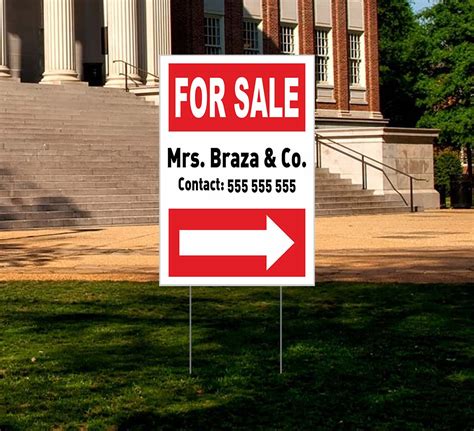 Bannerbuzz Real Estate Yard Signs