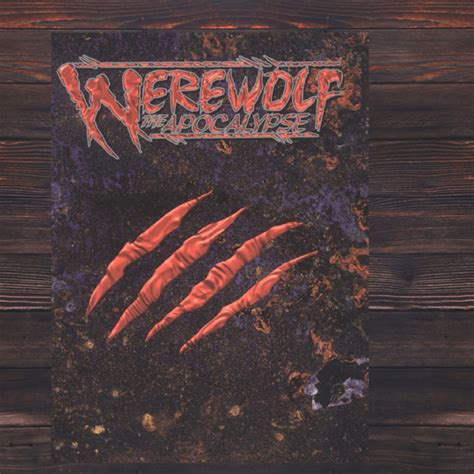 Werewolf the Apocalypse Main book [Revised] from 25 Years of Vampire ...