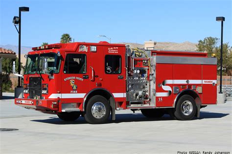Riverside County Fire Department Engine