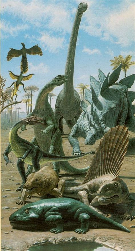 Triassic ∆ Jurassic ∆ Cretaceous | Prehistoric world, Prehistoric animals, Dinosaur pictures