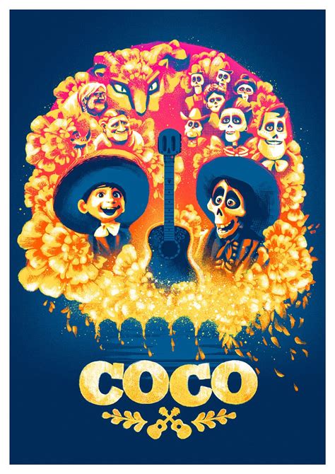 Coco (2017) [1000 x 1415] | Disney art, Film poster design, Cartoon posters