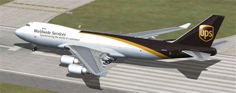 UPS Boeing 747-400F for FSX