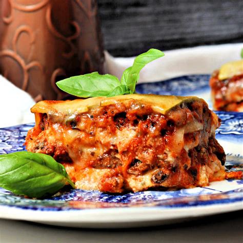 Cheesy Low Carb Keto Zucchini Lasagna - Explorer Momma