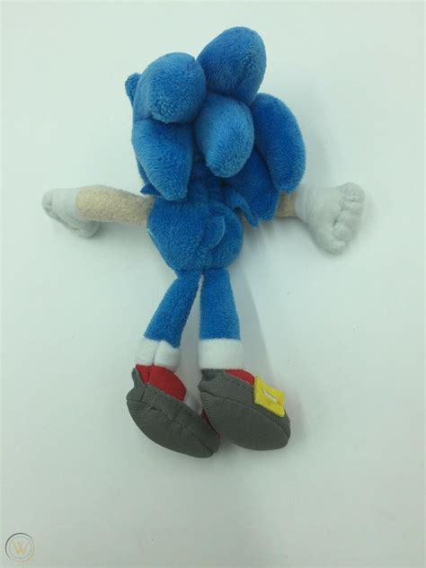 Sonic The Hedgehog Blue Plush Small Furry Soft Stuffed Animal | #1998346234