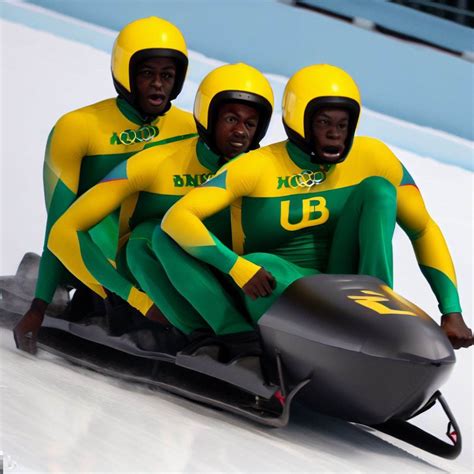 Jamaican bobsled team : r/dalle2