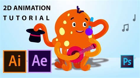 After effects animation tutorial: How to create motion graphic animations. Step by step ...