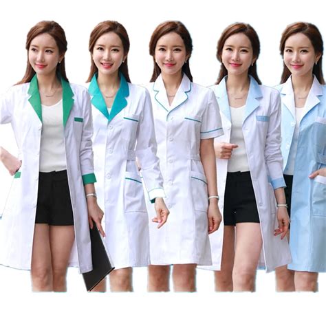 10Color New Nurse Uniform Women Medical Clothing Summer Hospital Doctor Clothes Pharmacy Lab ...