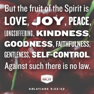 NKJV Verse of the Day: Galatians 5:22-23