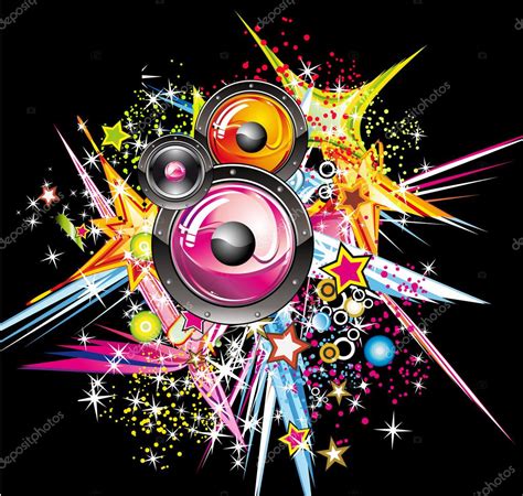 Abstract Music Background Stock Vector by ©DavidArts 6946993