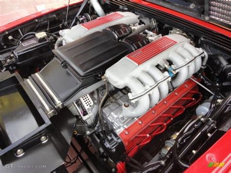 1986 Ferrari Testarossa Standard Testarossa Model Engine Photos ...