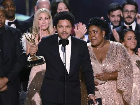 WATCH: Trevor Noah wins an Emmy for The Daily Show - Smile 90.4FM