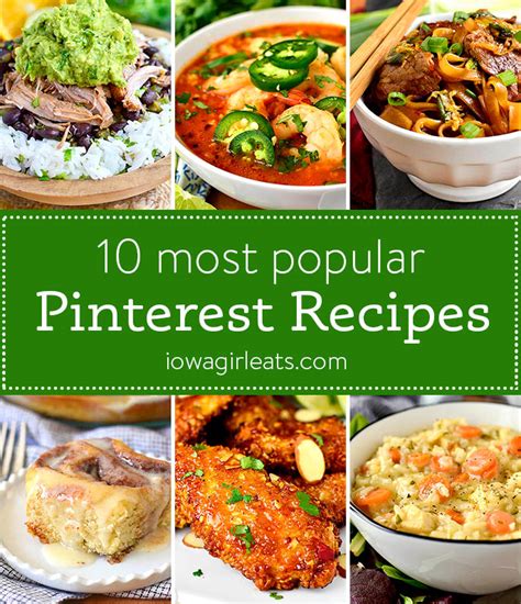 10 Recipes Going Crazy on Pinterest Right Now