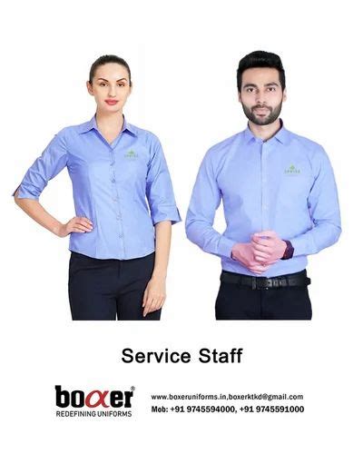 Formal Service Staff Uniforms, Size: Medium at Rs 399/piece in ...