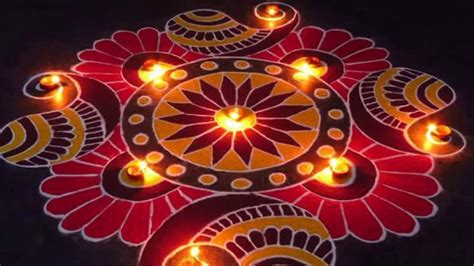 Happy diwali rangoli 2016 - YouTube