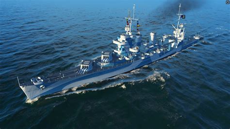 World of Warships - New Orleans Tier 8 USN Cruiser Overview