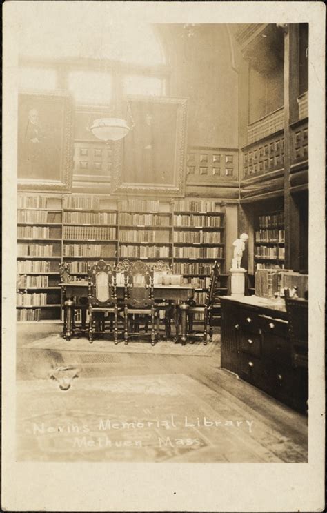 Nevins Memorial Library, Methuen, Mass. - Digital Commonwealth