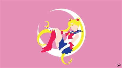 Sailor Moon Minimalist Wallpapers - Top Free Sailor Moon Minimalist Backgrounds - WallpaperAccess