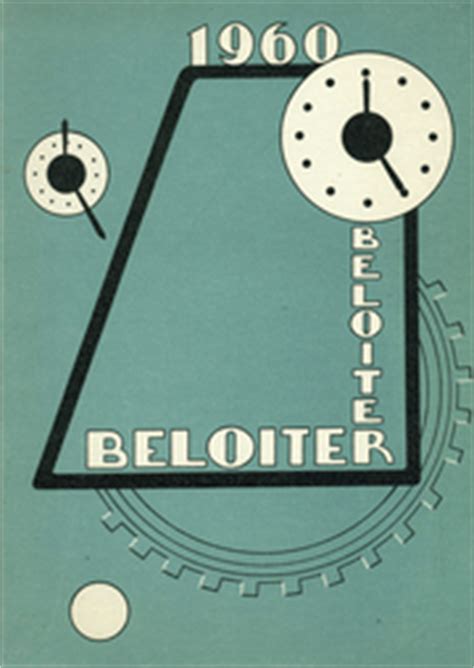 Beloit Memorial High School - Beloiter Yearbook (Beloit, WI), Covers 1 - 15