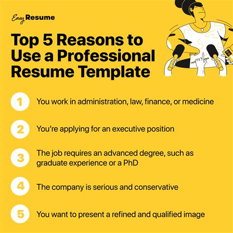 Professional Resume Templates & Formats for 2022 | Easy Resume