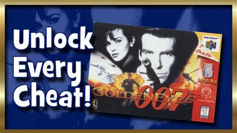 How To Unlock All Cheats and Extra Characters in Goldeneye 007 - YouTube