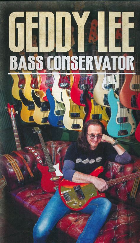 Geddy Lee: Bass Conservator - Vintage Guitar Magazine - March 2019