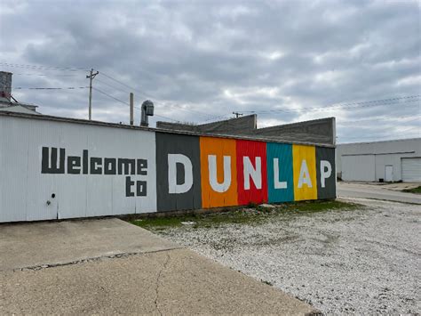 Dunlap Welcome Mural - Dunlap, Iowa | Travel Iowa | #ThisIsIowa