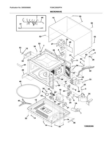 Frigidaire Microwave Parts Diagram - alternator