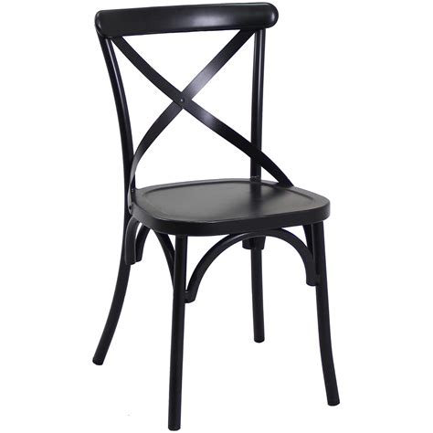 Somerset Black Metal Dining Chair | At Home